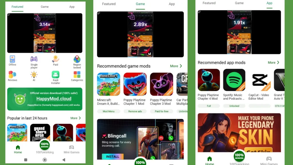 Overview of HappyMod https://happymod-apk.co